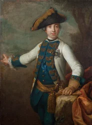 Portrait of Grand Duke Peter Fedorovich (Later Peter III of Russia)